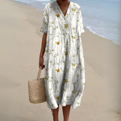 Audrey - Robe Fleurie Printanière