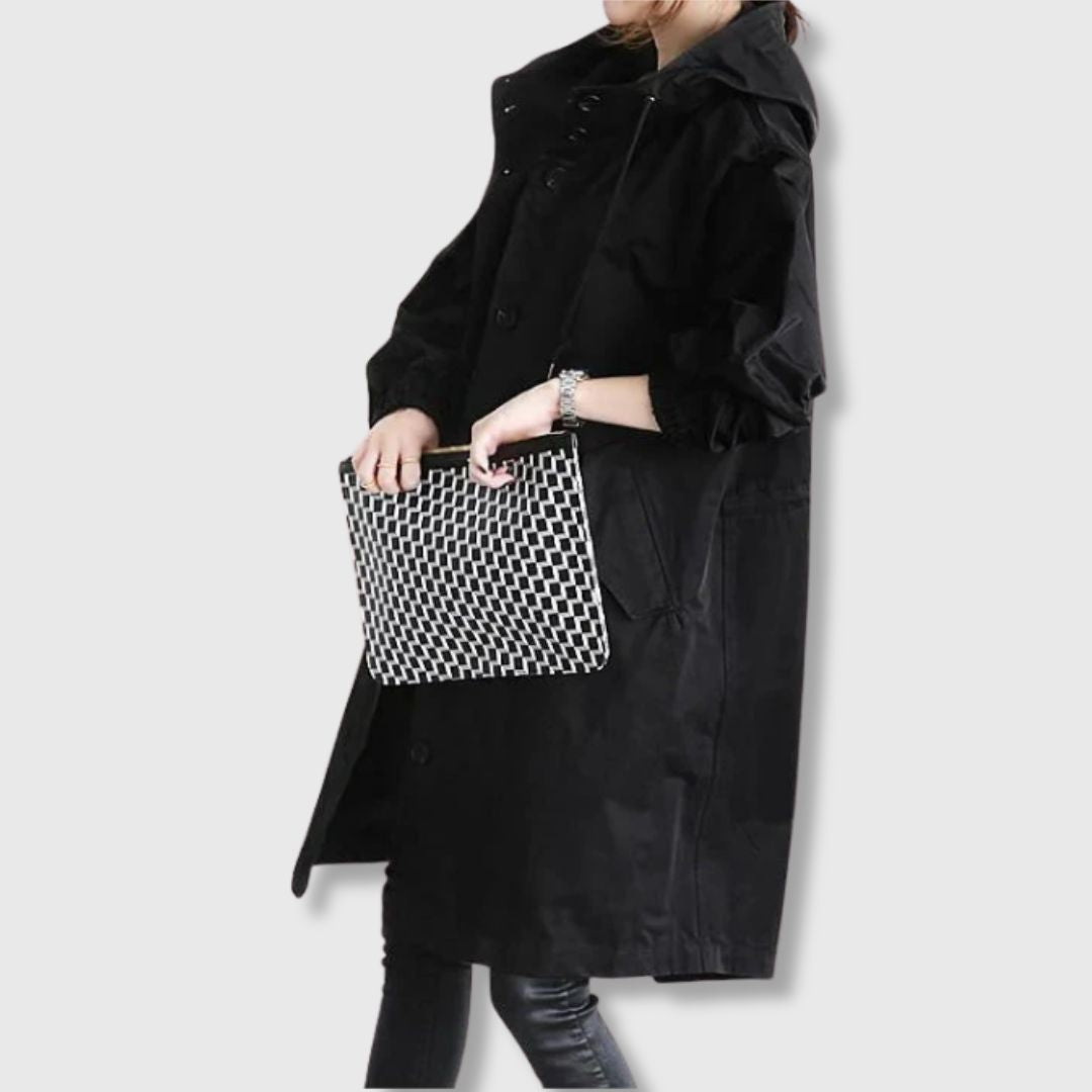 Catherine - Élégant Manteau Déperlant