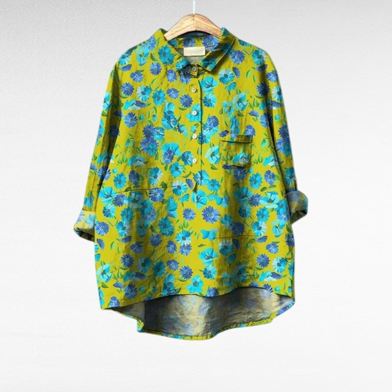 Laluna - Élégante Blouse Printanière