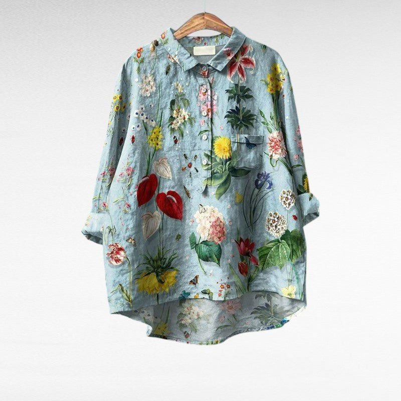 Laluna - Élégante Blouse Vintage
