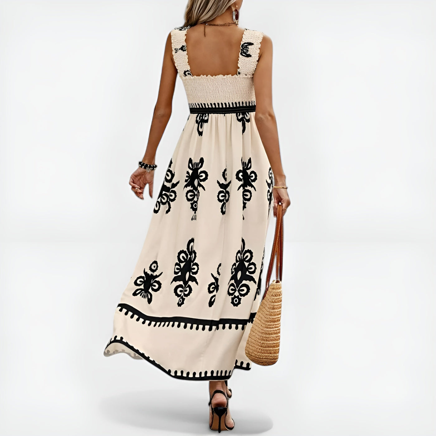 Magda - Robe d'Été au Style Unique