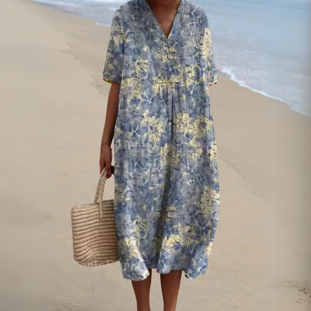 Audrey - Robe Fleurie Printanière