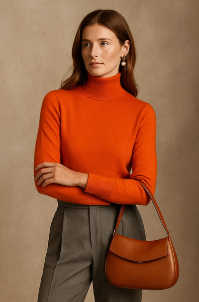 Amara - Pull Col Roulé Luxueux