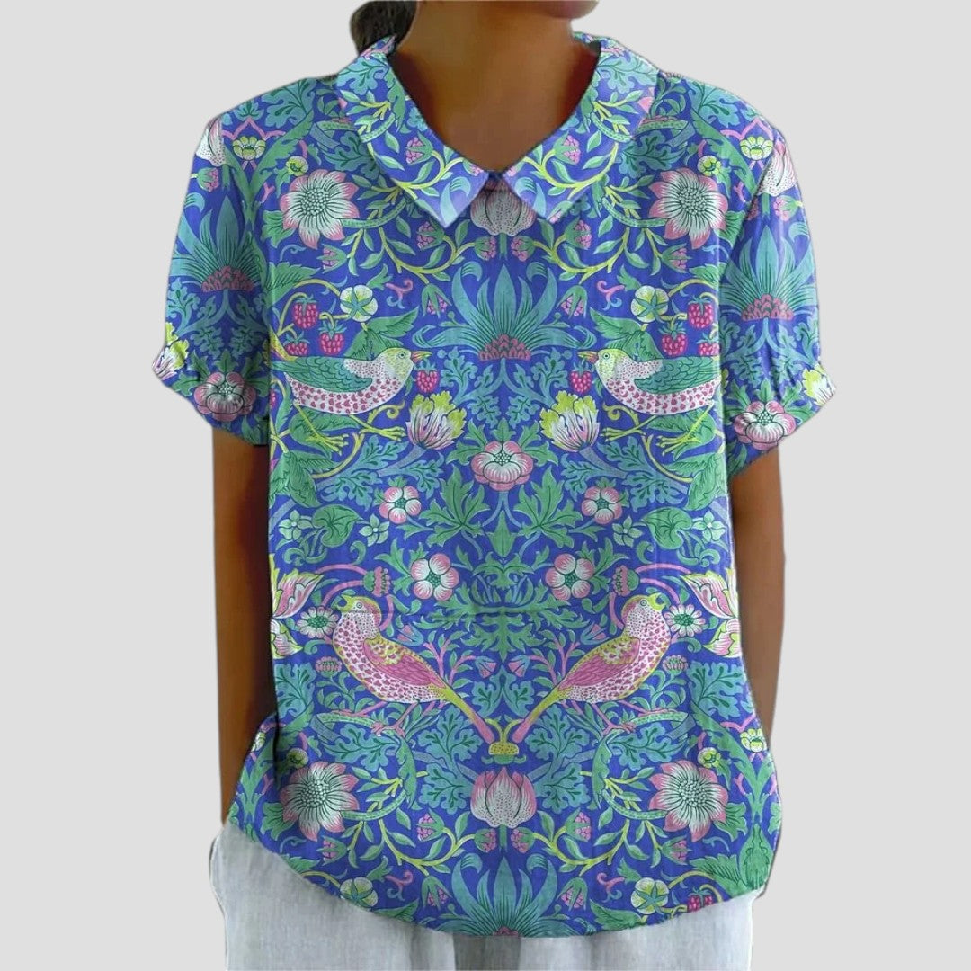 Beatrice - Élégante Blouse Printanière
