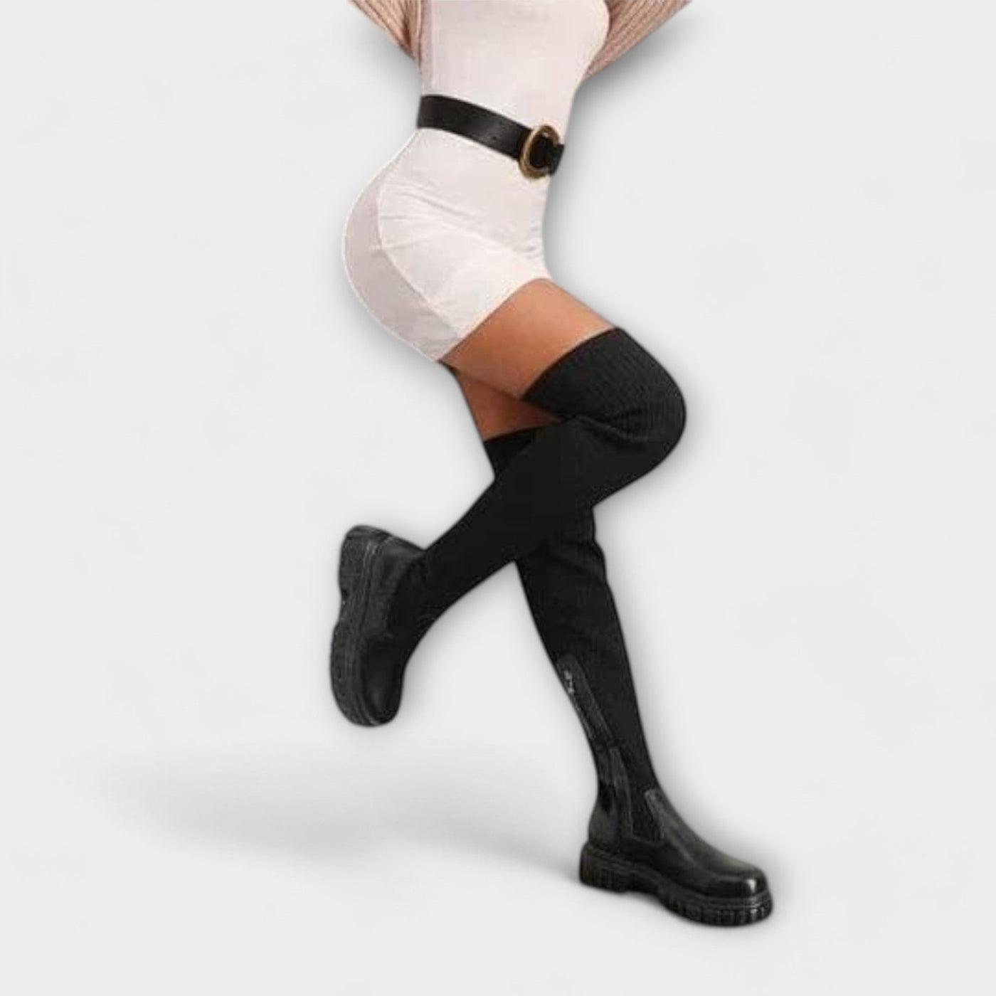 Lureva - Bottes Overknee Élégantes