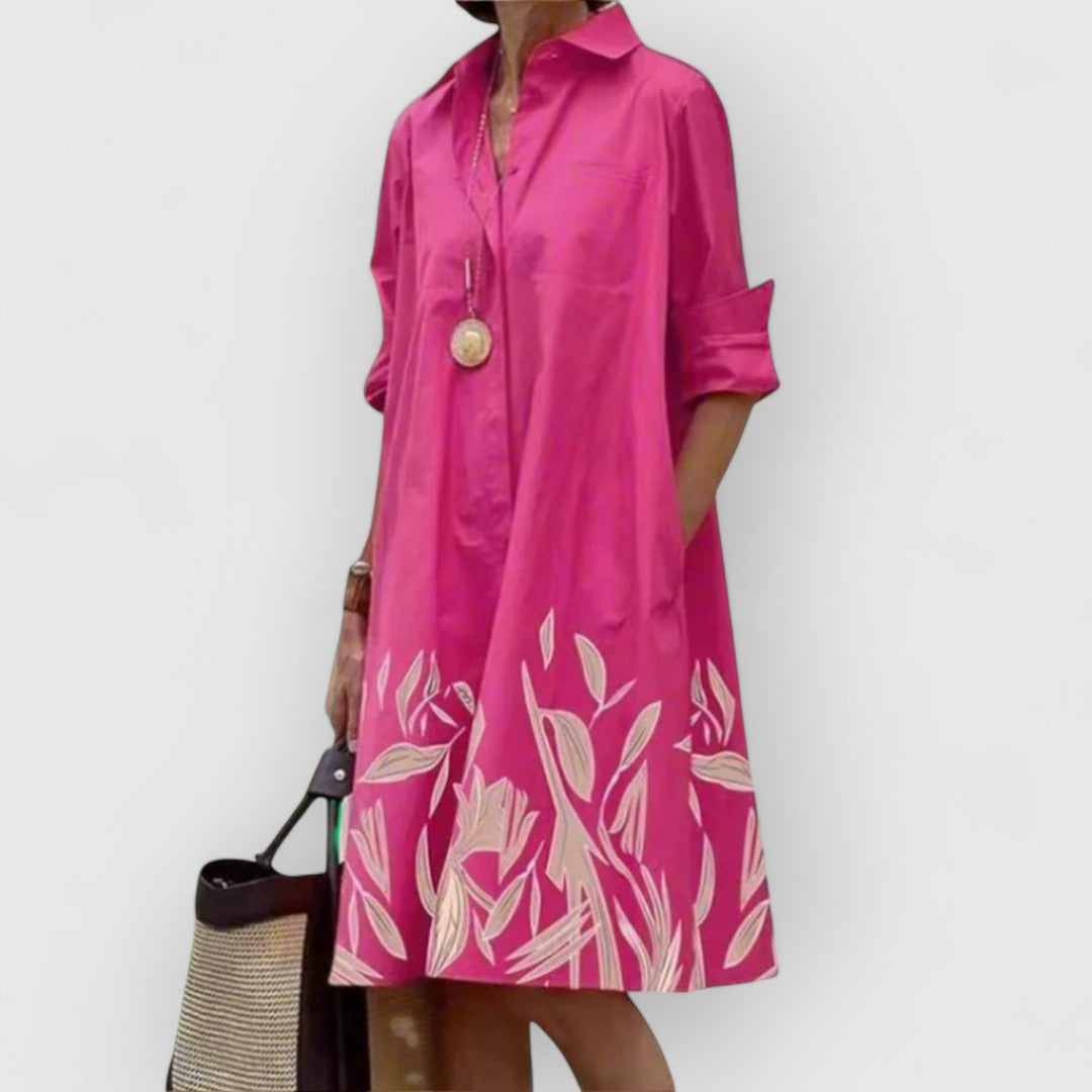 Patricia - Robe Midi À Pois