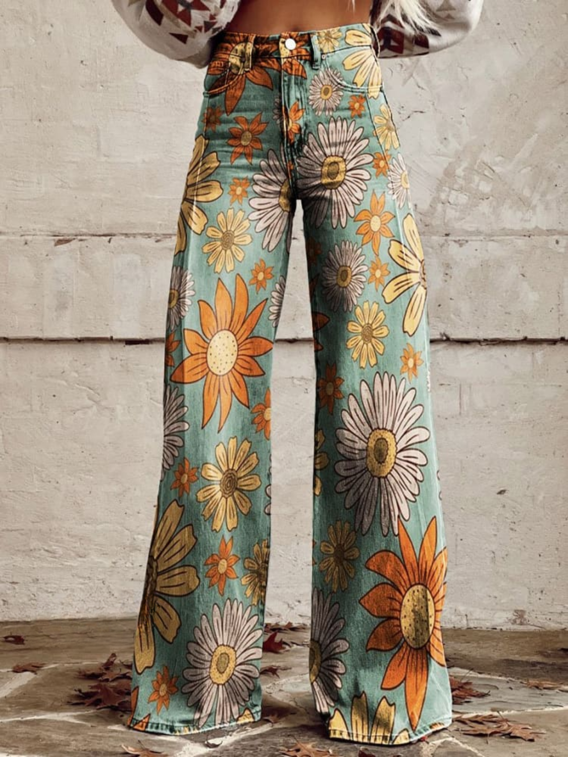 Cirilla - Pantalon Palazzo Floral