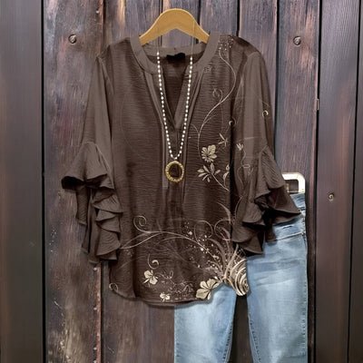 Elisabet - Blouse Estivale Décontractée