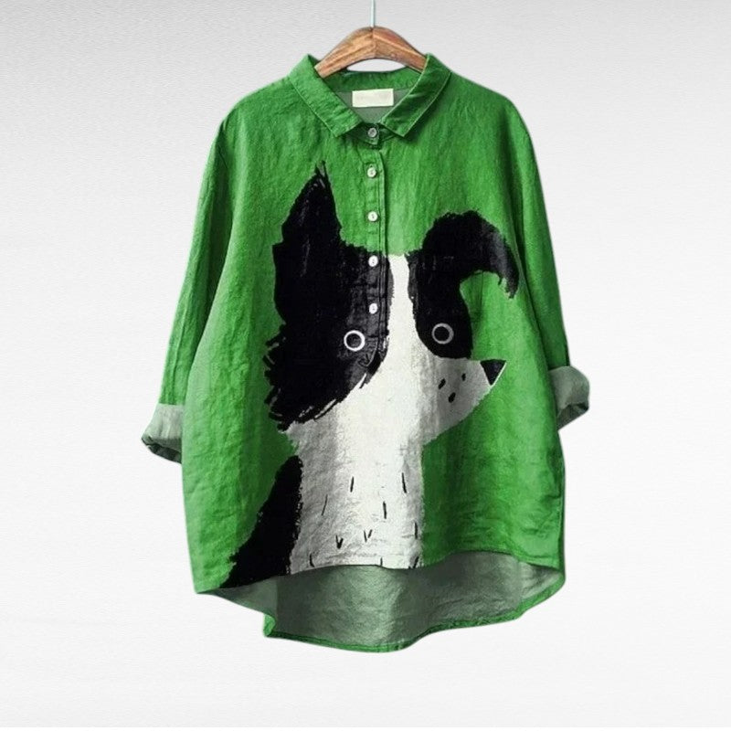 Laluna - Élégante Blouse Vintage