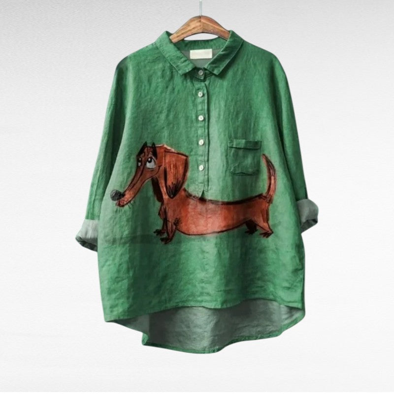 Laluna - Élégante Blouse Vintage