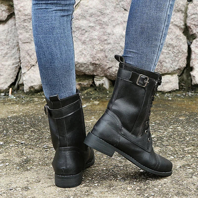 Erika - Bottes en Cuir Luxueuses