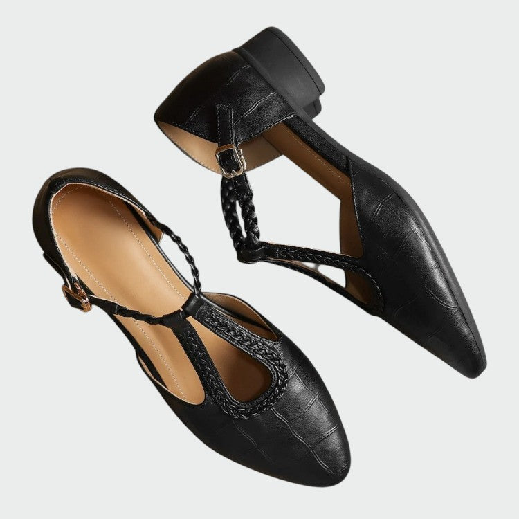 Olivia - Élégance Mary Jane T-Bar