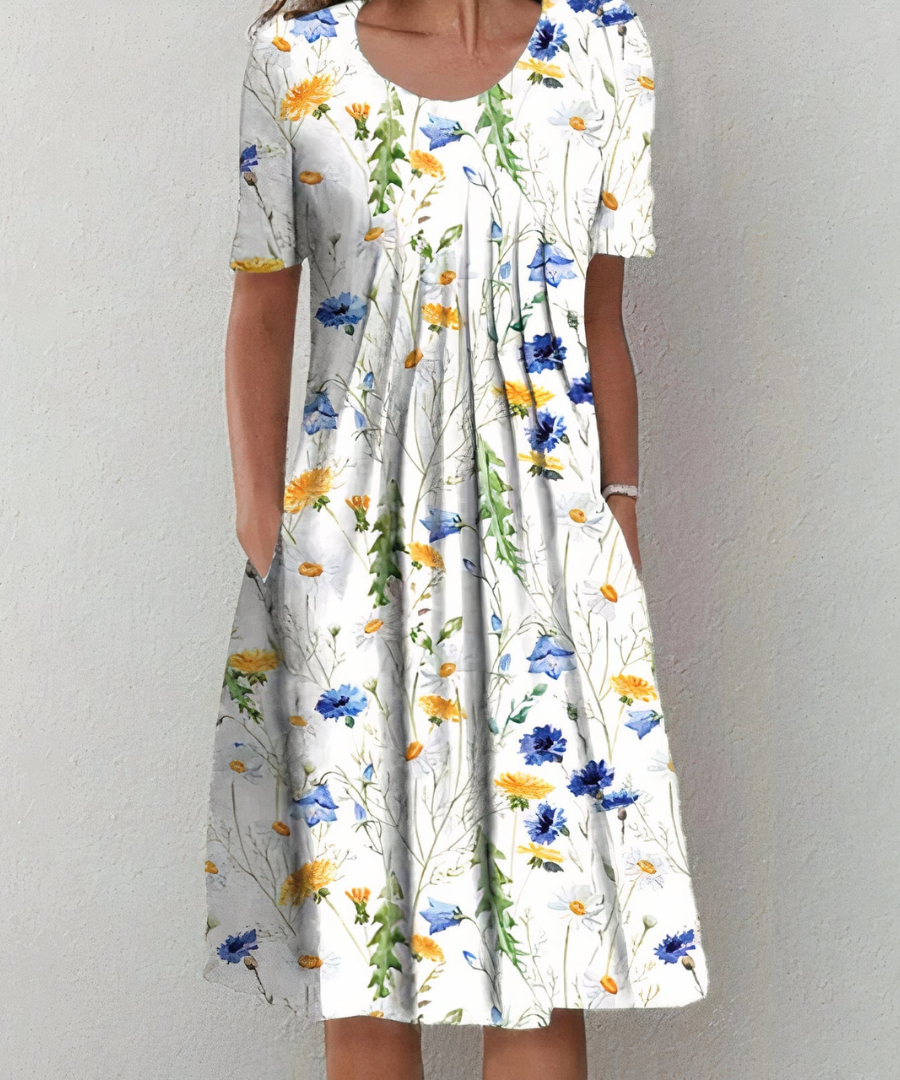 Clementine - Élégante Robe Florale