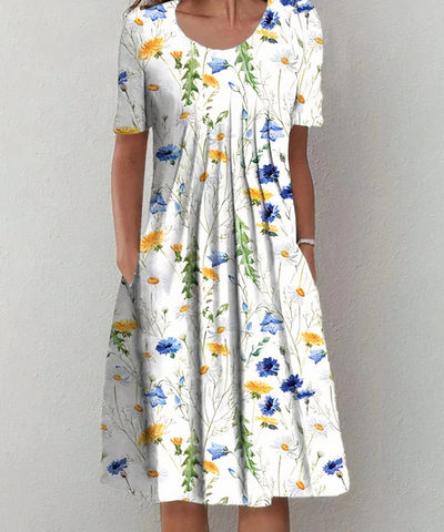 Clementine - Élégante Robe Florale