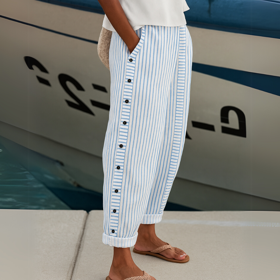 Sarah - Pantalon Nautique Élégant