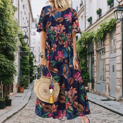 Lotte - Élégante Robe Maxi Florale