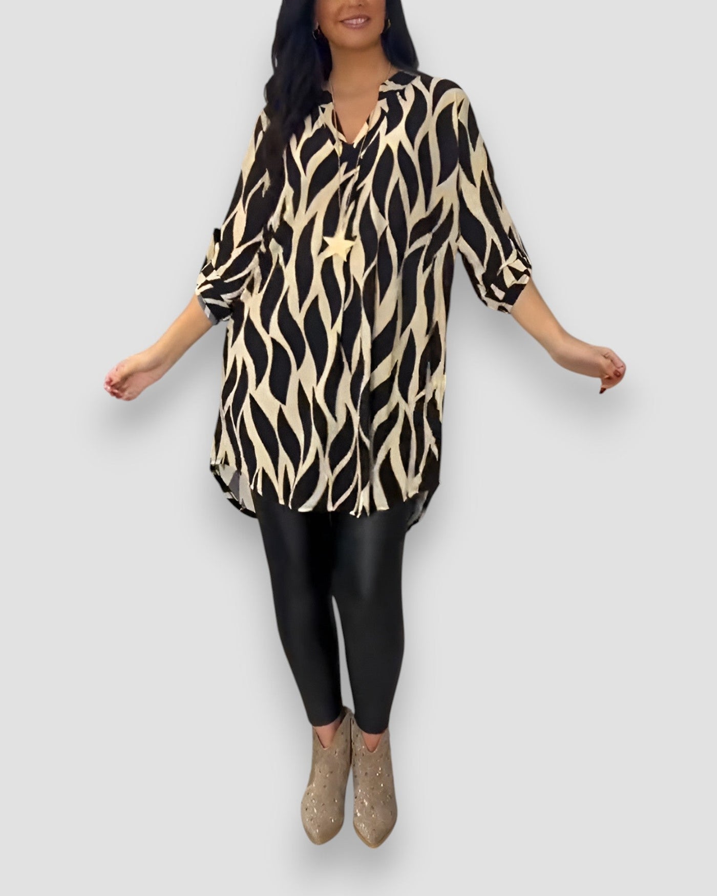 Micol - Élégante Blouse Polyvalente