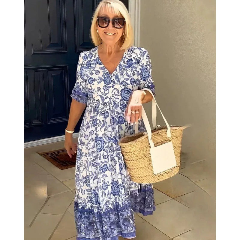 GINA - Robe Bohème Élégante