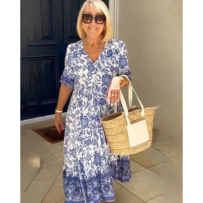 GINA - Robe Bohème Élégante