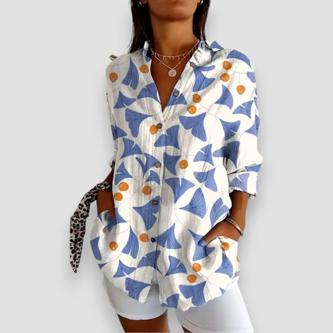 Sofia - Blouse Florale Élégante