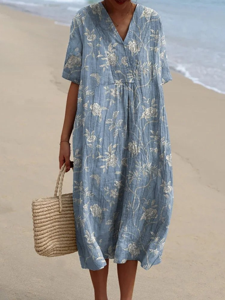 Lunelle - Robe Minimaliste Printanière