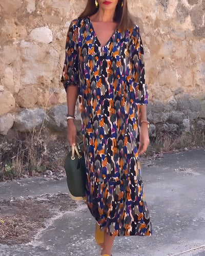 Nathalie - Élégante Robe Vintage