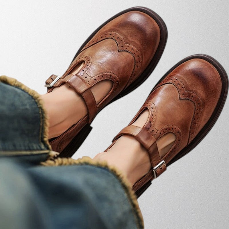 Olivia - Chaussures Cuir Élégantes