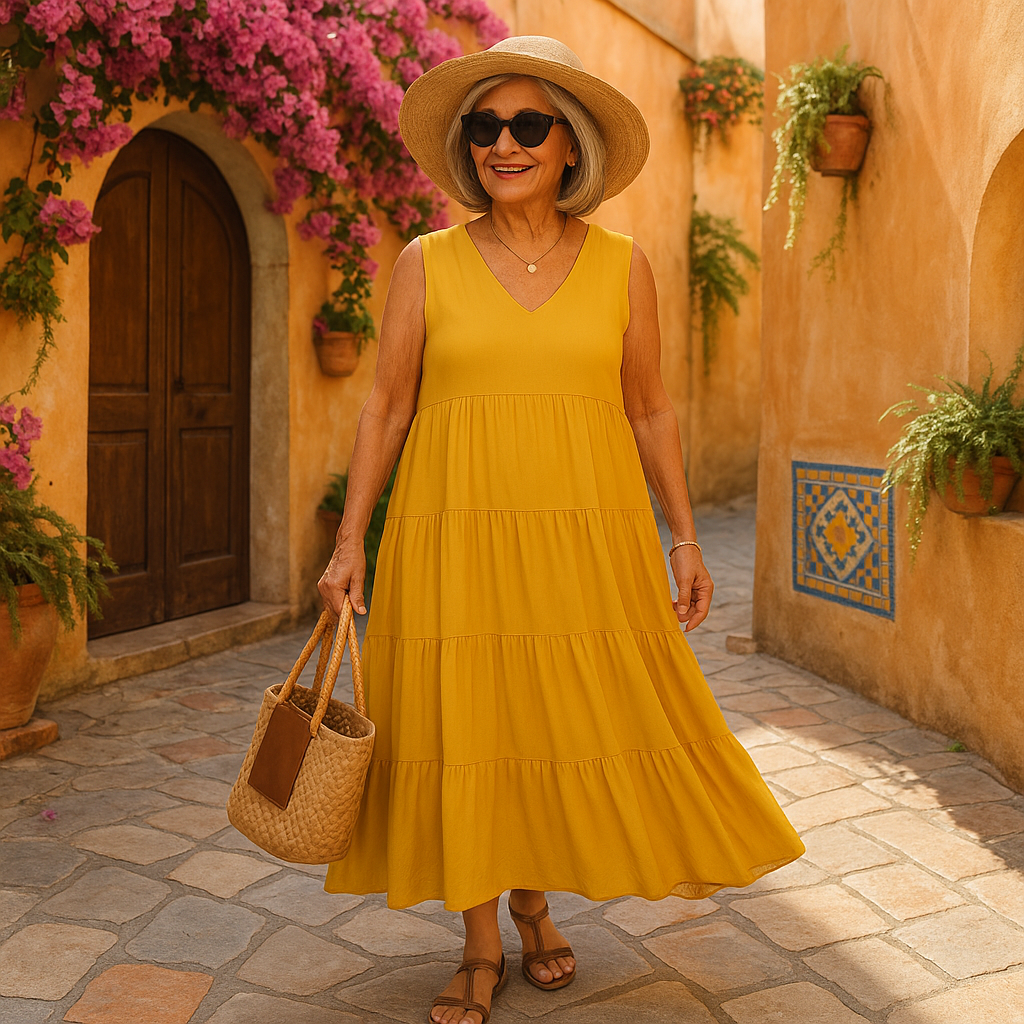 Ilaria - Robe Élégante Légère