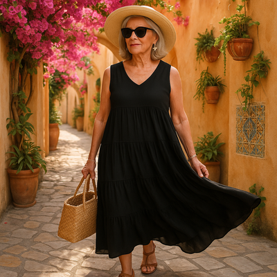 Ilaria - Robe Élégante Légère