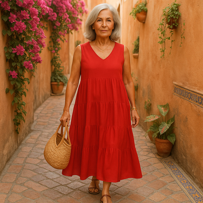 Ilaria - Robe Élégante Légère