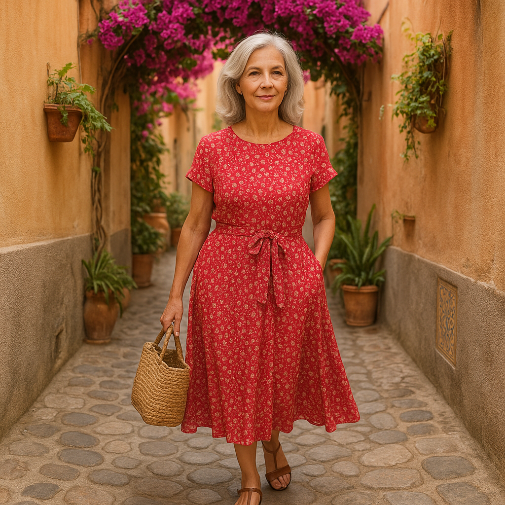 Alessia - Robe Élégante D'été