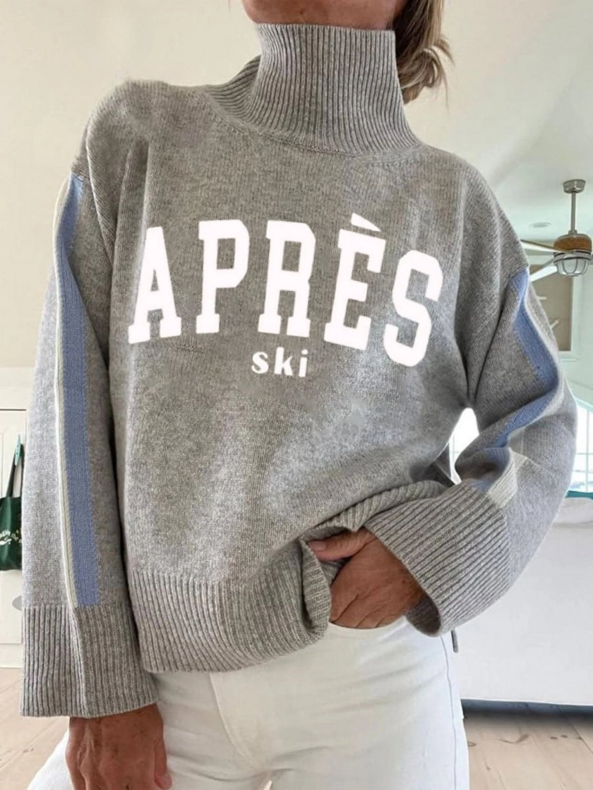 Ski - Pull Roulé Chic et Confortable