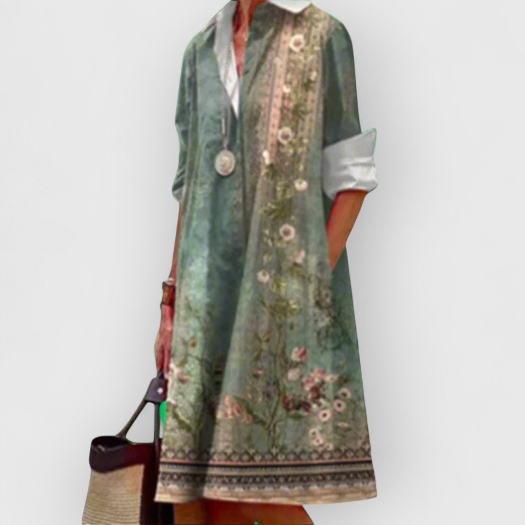 Ellie - Robe Midi À Pois