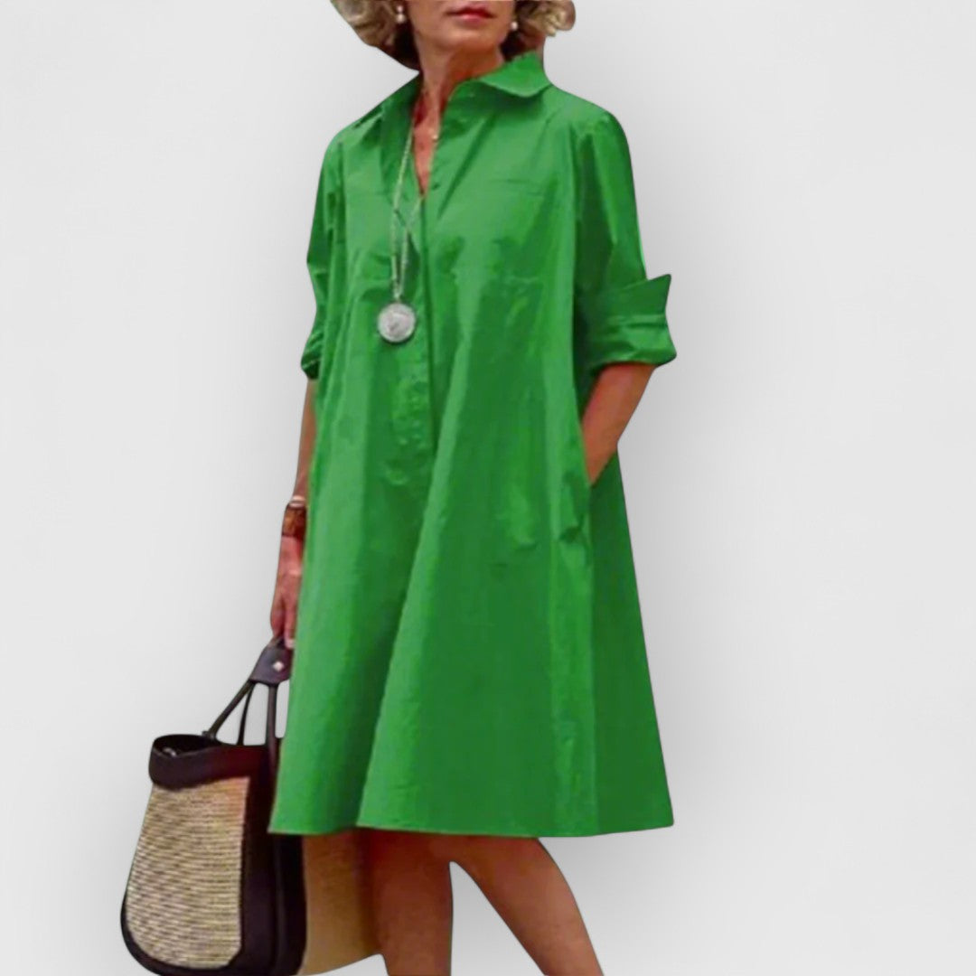 Brigitte - Élégante Robe À Pois