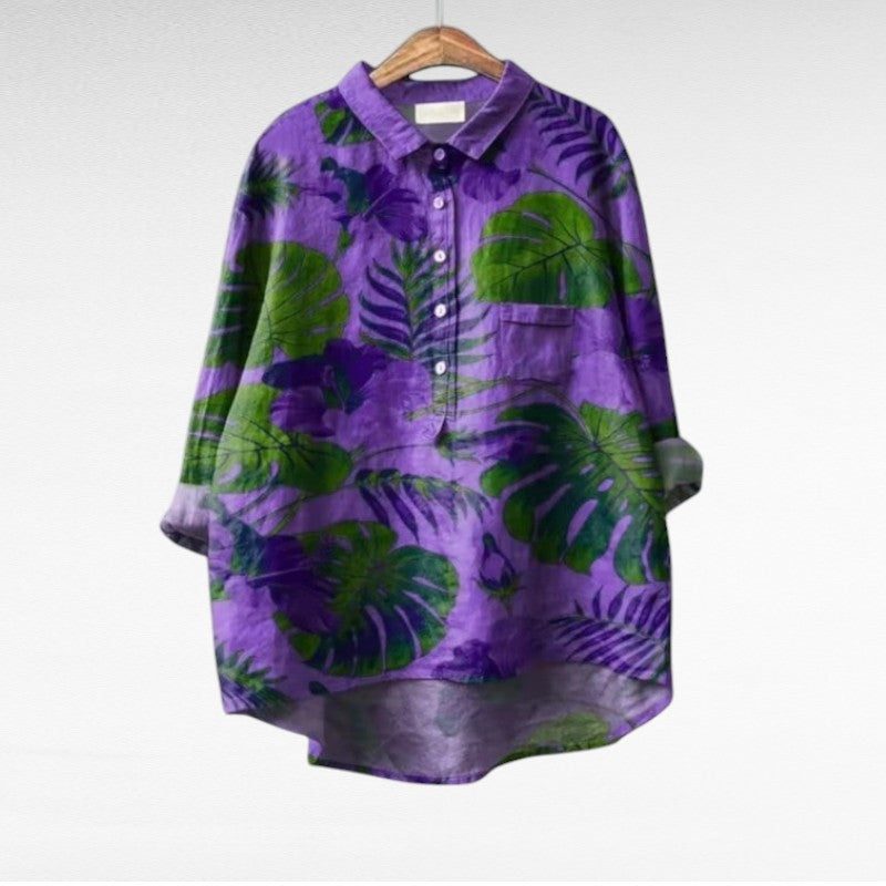 Laluna - Élégante Blouse Printanière