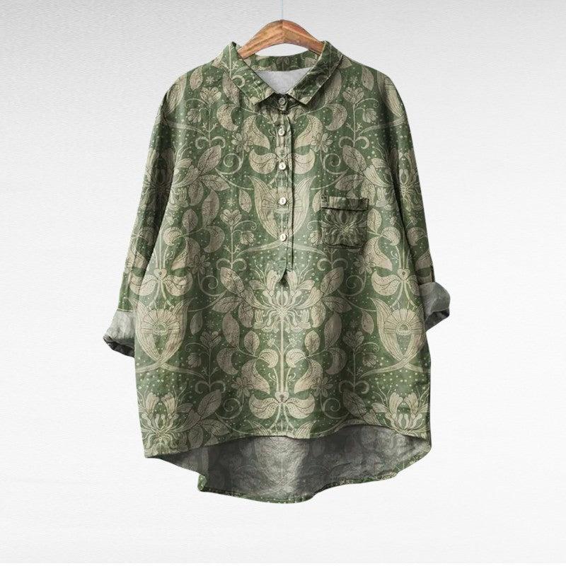 Laluna - Chemisier Vintage Printanier