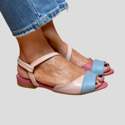 Rose - Sandales Pastel Confortables