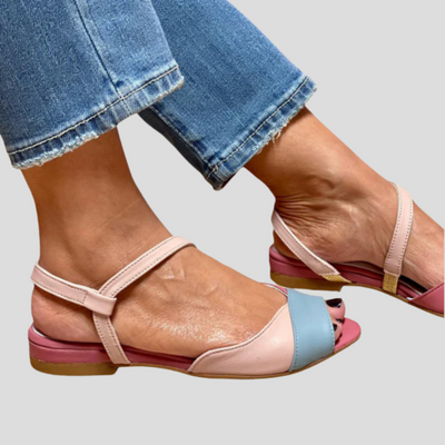 Rose - Sandales Pastel Confortables