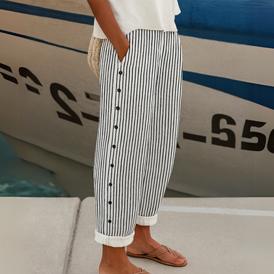 Sarah - Pantalon Nautique Élégant