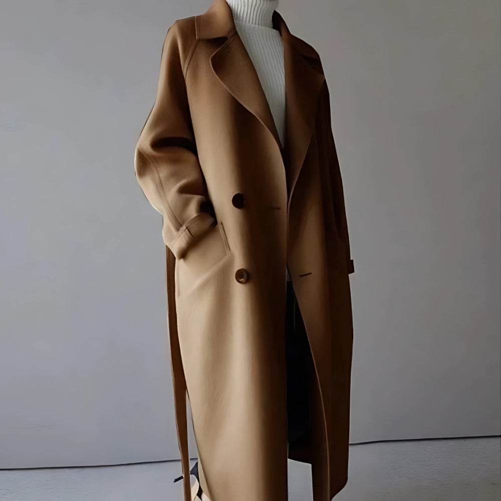 Livia - Manteau Long Élégant