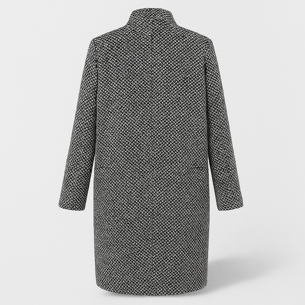 Sienna - Manteau Laine Minimaliste