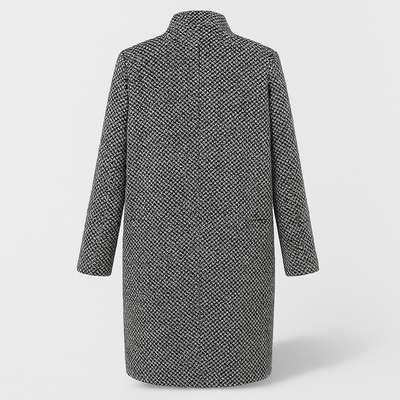Sienna - Manteau Laine Minimaliste