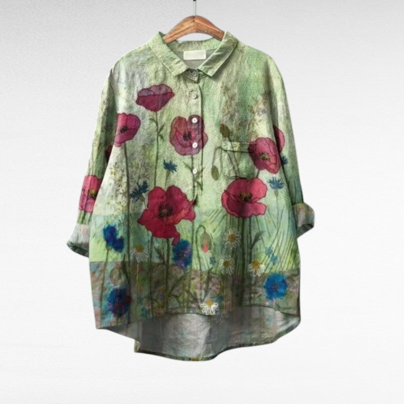 Laluna - Élégante Blouse Vintage