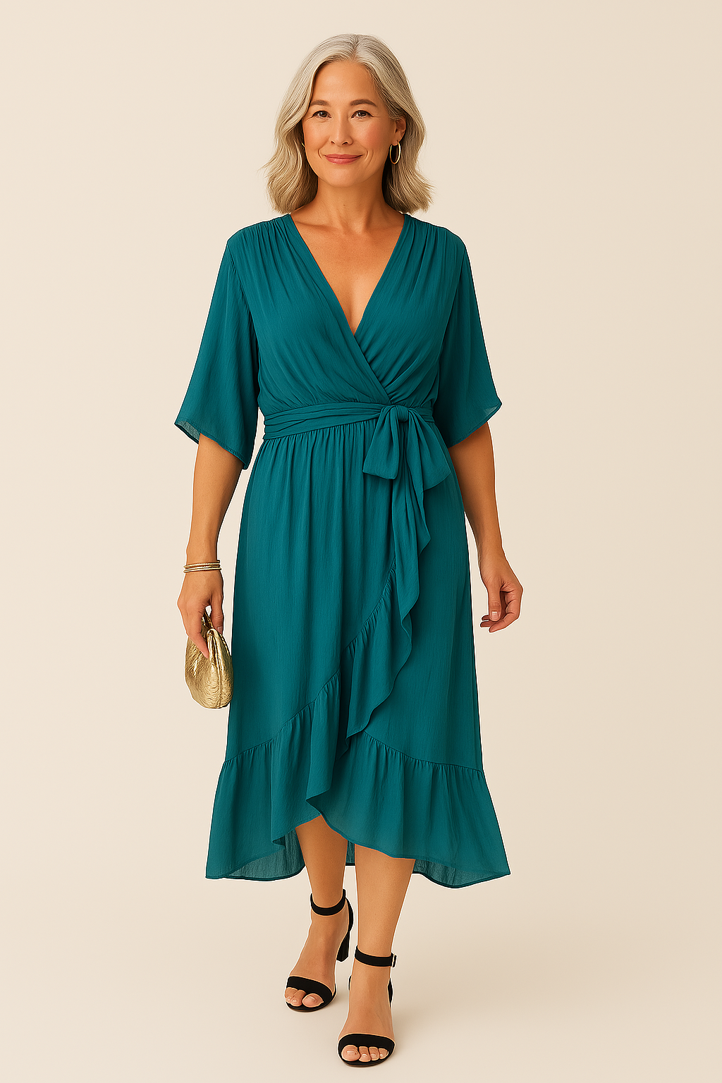 Charlotte - Robe Fluide Élégante