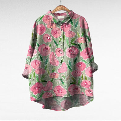 Laluna - Blouse Vintage Printanière