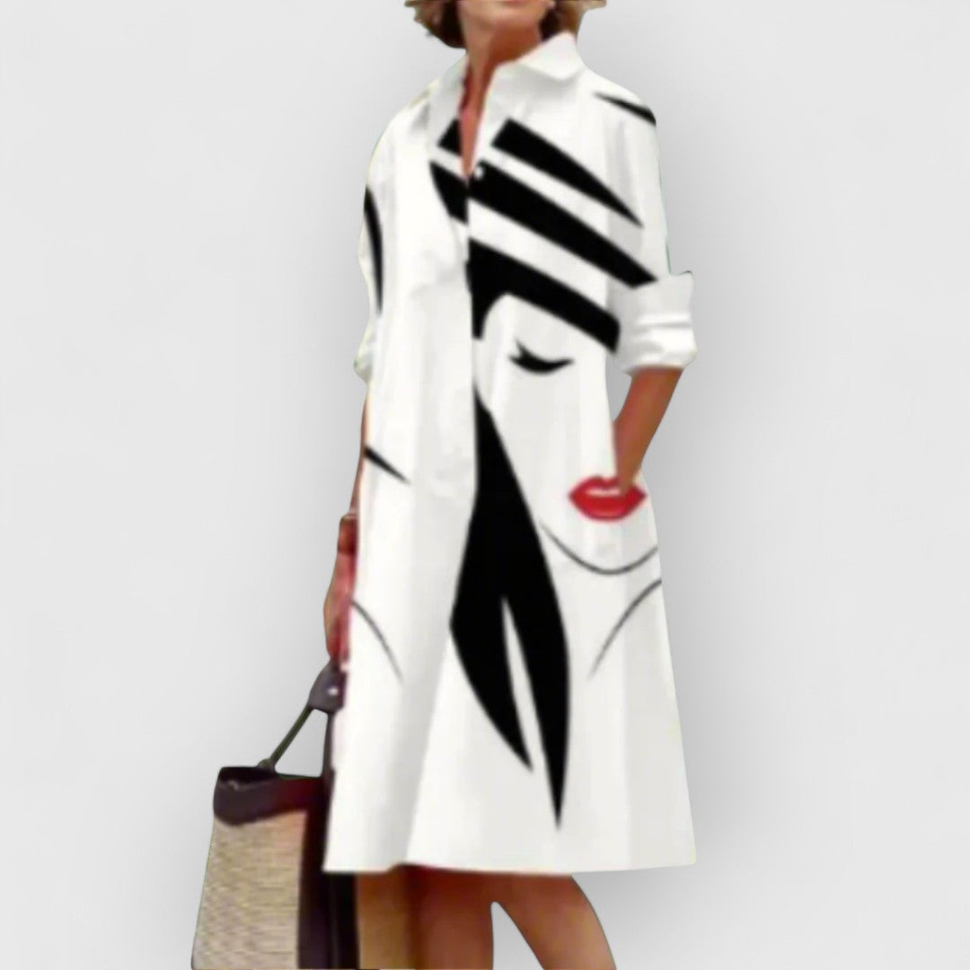 Ruth - Robe Midi À Pois