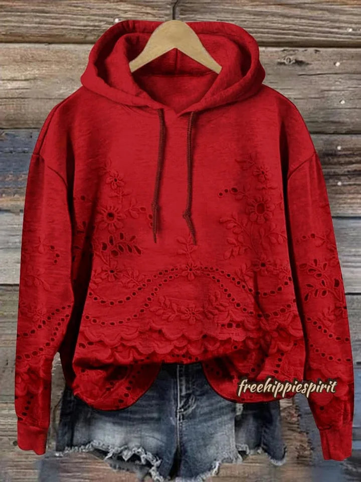 Amélie - Sweat À Capuche Floral