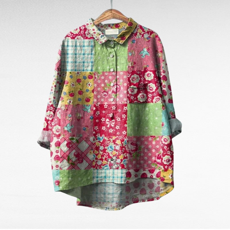 Laluna - Élégante Blouse Vintage