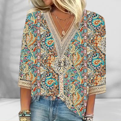 Alis - Blouse Boho Élégante
