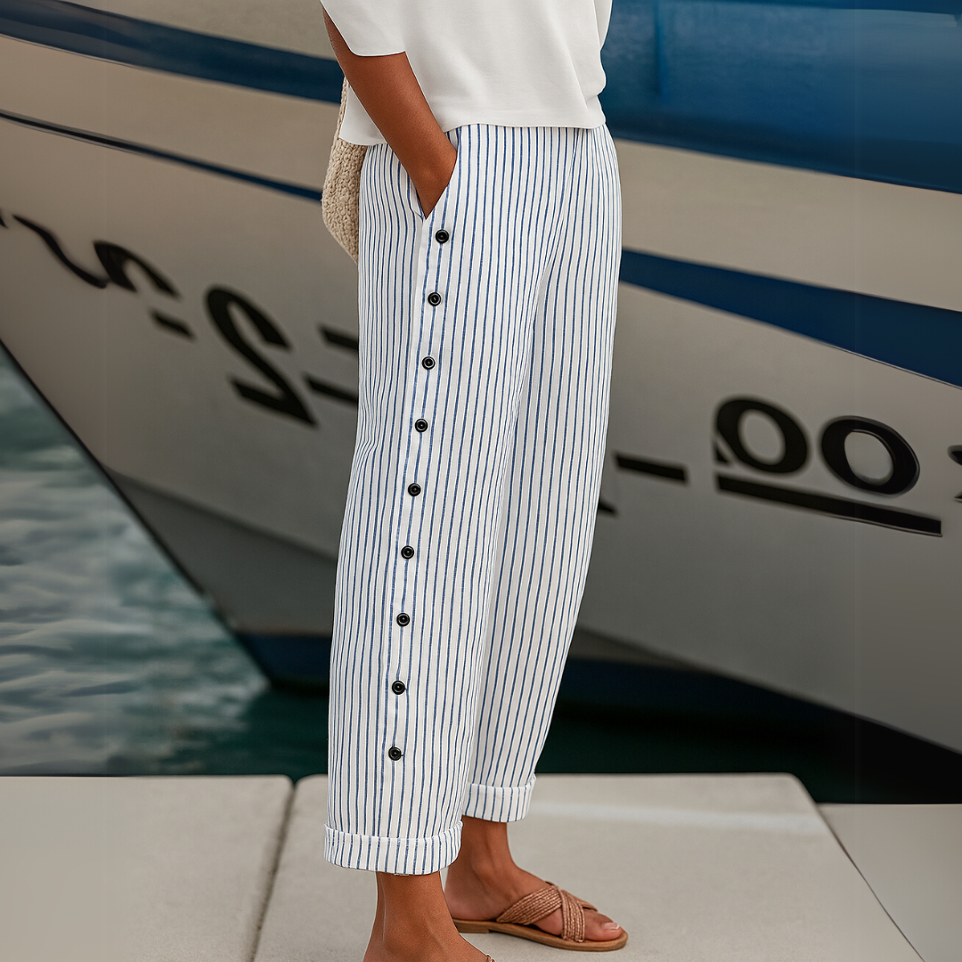 Sarah - Pantalon Nautique Élégant